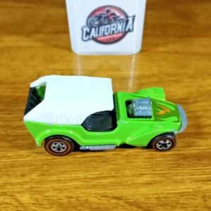 Hot Wheels Rear Caps Flying Colors Redline Ice T Enamel Green Hong Kong HK 1974 - Picture 1 of 6