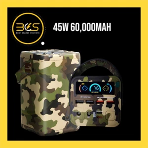 POWER BANK , Camo style, 60000mah, 45w Most Popular From Our shop . - Picture 1 of 5