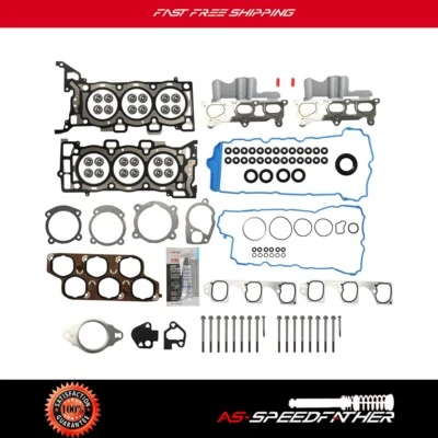 Juego de juntas de culata y pernos de culata para Cadillac SRX 3,6 L 2004 2005-2008 Foto 1 de 4