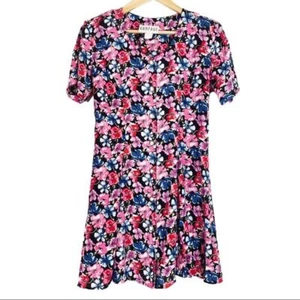 Vintage Rampage Damen Minikleid Blumenmuster Größe S/M - Bild 1 von 8