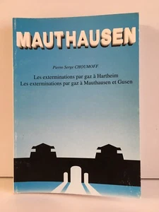 Ww2 Piedra Serge Choumoff Las Exterminations Por Gas De Mauthausen Y Gusen 1988 - Imagen 1 de 9