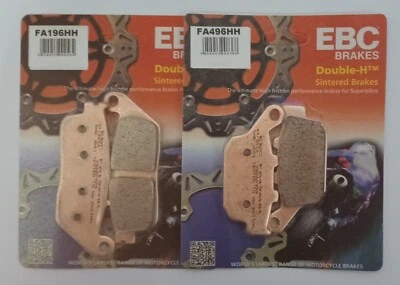 Pastillas de freno delanteras y traseras sinterizadas EBC se adaptan a HONDA CMX500 REBEL (2017 a 2021) Foto 1 de 4