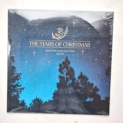 Avon The Stars of Christmas Elvis Carpenters Judy Collins Sealed LP 1988 - Image 1 of 4