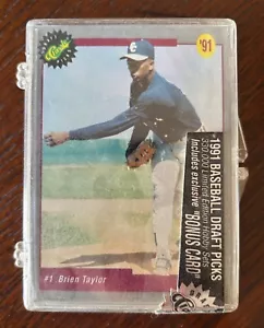 1991 CLASSIC Baseball Draft Picks 51 Card FACTORY SEALED LTD ED NUMBERED SET “B” - Picture 1 of 4