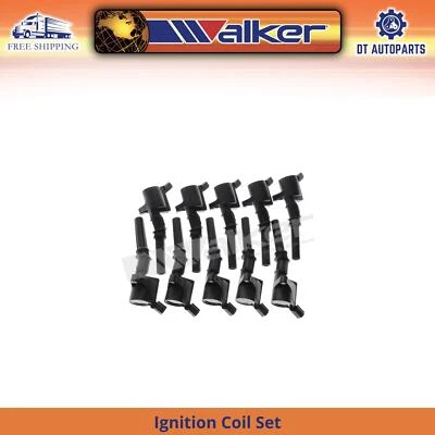 Conjunto de bobina de ignição andador para 1997-1998 Ford E-350 Econoline 6.8L V10  - Imagem 1 de 4