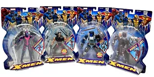 Action Figure Set Of 4 Marvel Legends Classic X-Men Beast, Archangel Toybiz - Picture 1 of 23