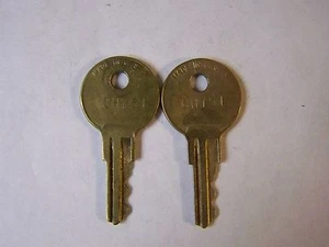 *CH751 RV COMPARTMENT DOOR KEY SET OF 2 - Bild 1 von 1