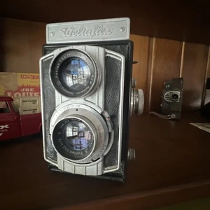 Vintage Welta Weltaflex Prontor-SVS ROW Rectan (1:3.5) F3.5 75mm Film Camera - Bild 1 von 7