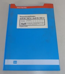 Manual de Taller Audi 80/90 B3 Tipo 89 k-Jetronic/Dispositivo Encendido Von 5/ - Imagen 1 de 1