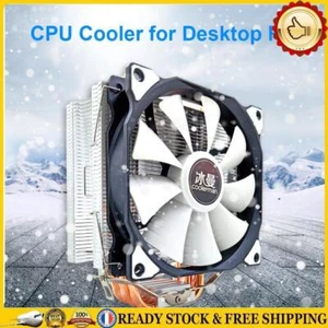 MT6 12cm CPU Cooler Fan 6 Heat Pipes 4 Pin Heatsink (Single Fan) - Bild 1 von 12