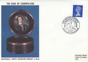 Duke of Cumberland GB Army Museum Cover BFPS 1971 (68765) - Picture 1 of 1