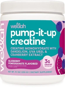 Creatina Wellah Pump-It-Up (50 porciones, granada de arándano) - Imagen 1 de 4