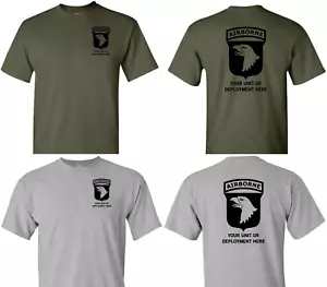 101st Airborne Division Shirt, Screaming Eagles Custom Performance Shirt - Picture 1 of 12