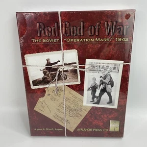 Avalanche Press: Red God of War - The Soviet Operation Mars, 1942 Juego de Mesa NUEVO - Imagen 1 de 9