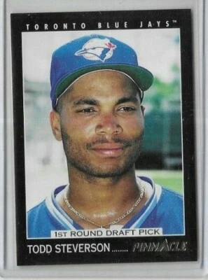 1993 Pinnacle #464 Todd Steverson Toronto Blue Jays Draft Pick - Image 1 of 2