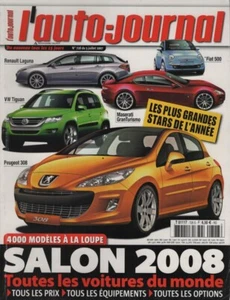 L'AUTO JOURNAL 2007 728 SALON DE L'AUTOMOBILE 2007 LES VOITURES DU MONDE 2008 - Imagen 1 de 2