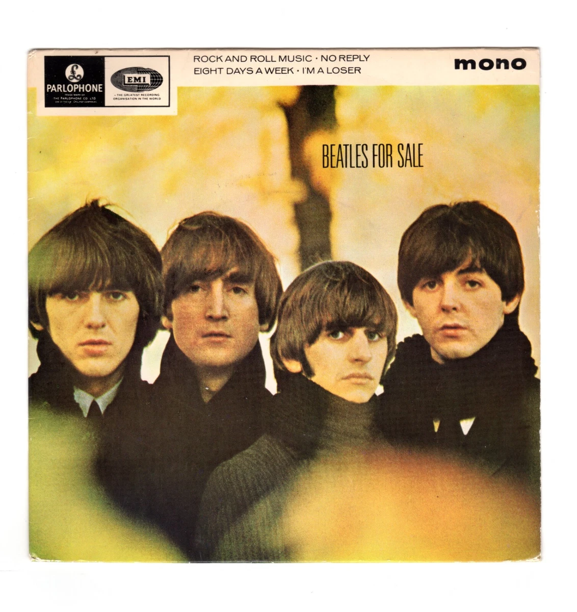 BEATLES★Beatles For Sale UK Y/B Parlopho Beatles 
