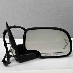 Espejo retrovisor eléctrico Chevy Silverado HD GMC Sierra 2003-06 derecho PSGR OEM con intermitente - Imagen 1 de 13