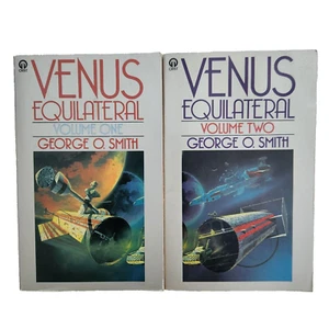 Venus Equilateral Complete Set George O. Smith Futura 1975 UK Vintage Paperback - Picture 1 of 6