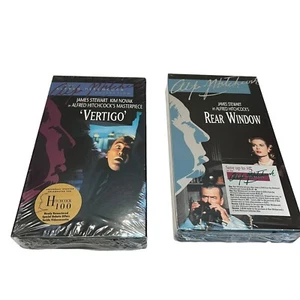 The Alfred Hitchcock Collection VHS Lot “Rear Window” And “Vertigo” - Picture 1 of 6