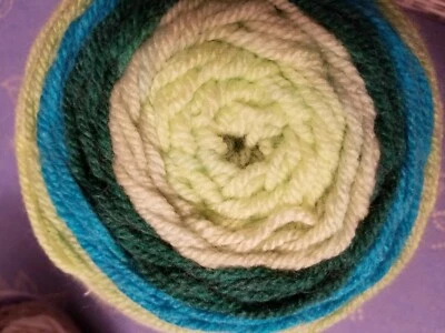 Yarnspirations Caron Cakes Lemon Lime Medium Worsted Yarn Acrylic/ Wool  - Image 1 of 2