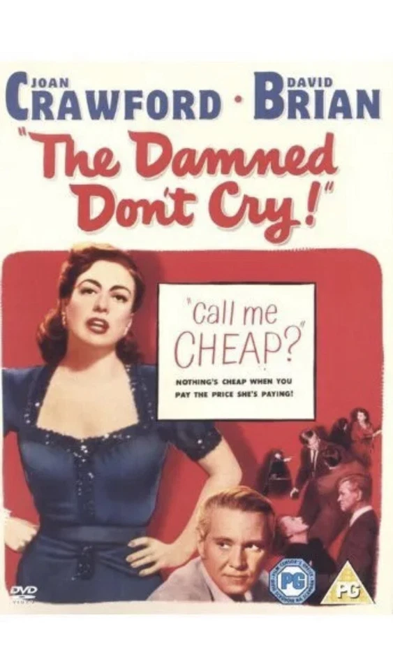 The Damned Don't Cry (DVD) Joan Crawford Brand New Sealed - Image 1 of 1