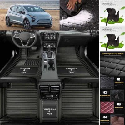 Fit All Models For Mini Car Floor Mats Luxury Carpets Waterproof Personalized Foto 1 de 4