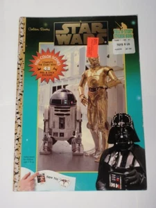 1997 Golden Books Star Wars Tell-A-Story Stickerbuch - Bild 1 von 6
