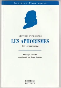 Lectures d’une œuvre Les aphorismes de Lichtenberg - Picture 1 of 2