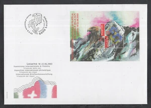2003 Suiza Suisse FDC Block 33 - Exposición internacional de sellos - Imagen 1 de 1