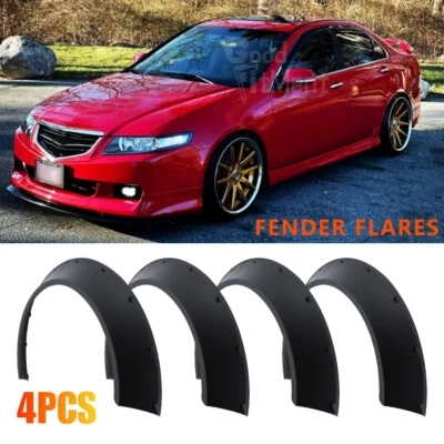 For Acura TSX Sedan 2004-2014 Fender Flares Extra Wide Wheel Arches Widebody Kit - Изображение 1 из 4