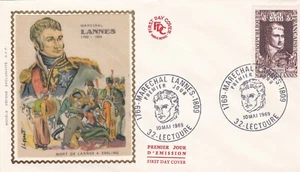 FRANCE 1969 FDC MARECHAL LANNES YT 1593 - Foto 1 di 1