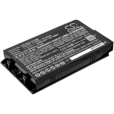 BATTERIE 3400mAh 7XNTR FH8RW 0FH8RW for Dell Latitude 12 7202 7212 Rugged Tab - Image 1 of 4