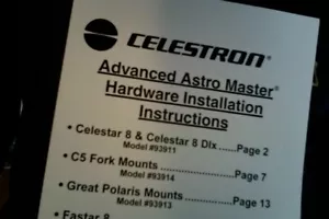 Celestron - "SKYSENSOR - Instructions Manual" - Picture 1 of 3