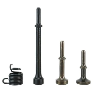 Kit de herramientas de brocas de cincel neumáticas de martillo neumático alisado de 4 piezas con resorte - Imagen 1 de 7