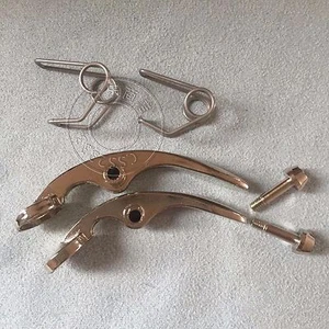 1 set trumpet water key/spit Valve for repairing parts nickel -plated Brass - Picture 1 of 5