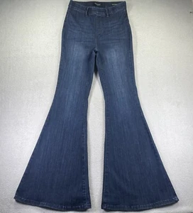 Jeans Judy Blue para mujer 5/27 azul súper acampanado campana parte inferior tiro alto denim - Imagen 1 de 12