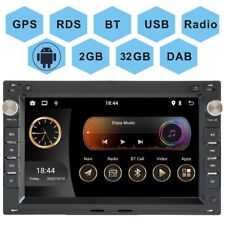 For VW Golf 4 Transporter T5 Polo BT GPS SatNav Car Stereo Radio AM Android WIFI