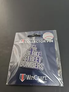 Colorado Rockies "BLAKE STREET BOMBERS" Collectible Lapel Pin - Picture 1 of 2