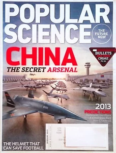 Popular Science Magazine January 2013 China The Secret Arsenal - Imagen 1 de 2