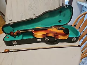 Anton Breton Violin With Case AB AsIs Condition. - Picture 1 of 12