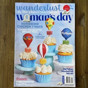 Womans Day Magazine June July 2023 Wanderlust Friends Natural Headache Relief - Picture 1 of 2