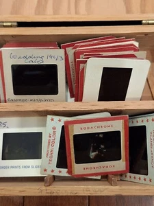 Vintage Diverse Hochzeit See Kodakchrome 35 mm Fotos Dias  - Bild 1 von 9