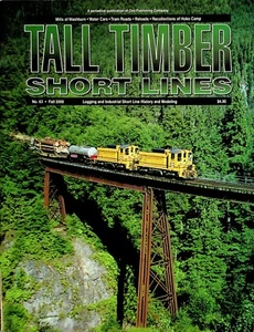 REVISTA ALTA DE MADERA LÍNEAS CORTAS #63 OTOÑO 2000 TALA/MODELADO DE FERROCARRIL - Imagen 1 de 2