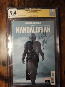2022 Star Wars: The Mandalorian #1 Comics CGC 9.4 signiert von Rodney Barnes - Bild 1 von 4