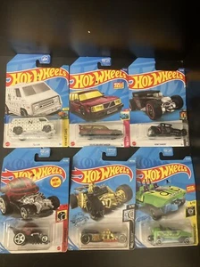 Hot Wheels Cars Lot Of 6 - Picture 1 of 7
