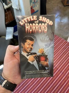 Little Shop of Horrors w/ Jack Nicholson (VHS, Sealed) - Picture 1 of 6