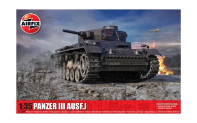 Airfix - 1:35 Panzer III AUSF J (A1378) Model Kit - Image 1 of 2