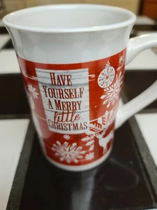 Kaffeetasse Have Yourself a Merry Little Christmas - Royal Norfolk Becher Neu - Bild 1 von 7