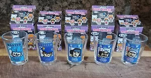 JUEGO DE (5) Mini vasos de vidrio de chupito de una pieza con cajas individuales - Imagen 1 de 4